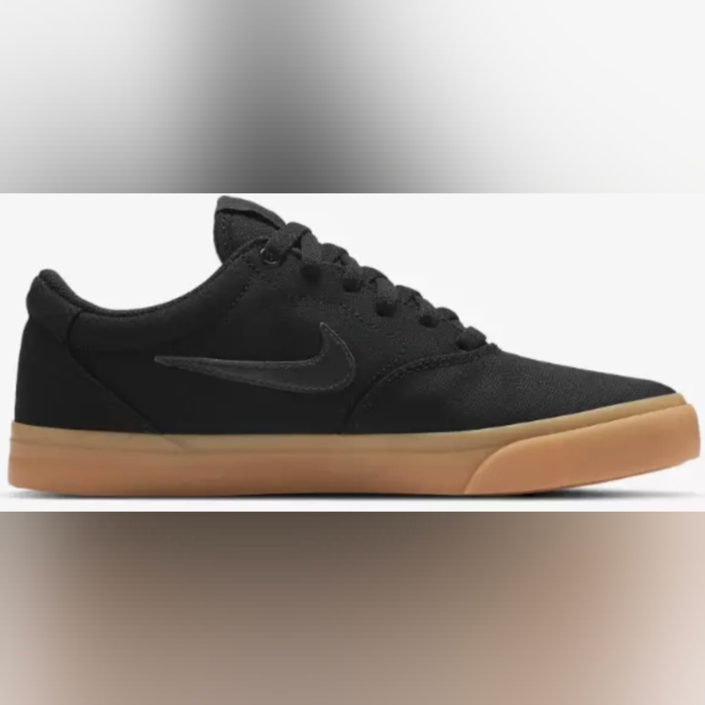Nike Check Solar Canvas SB Black Gum Sneakers Size 9 NWOT MSRP $85